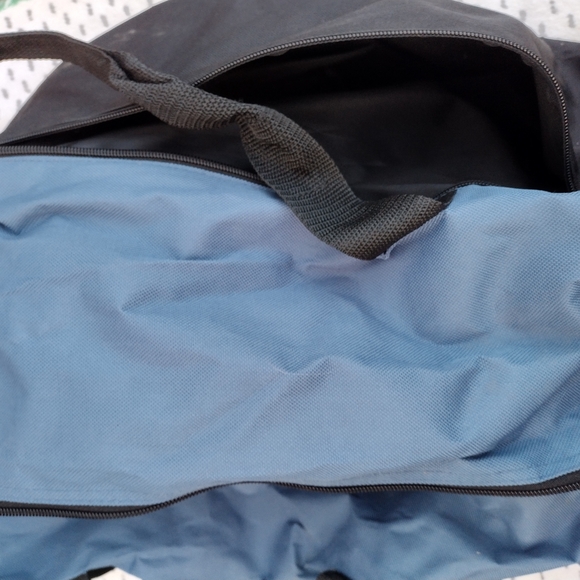Black and Blue Duffel Bag - Picture 6 of 7